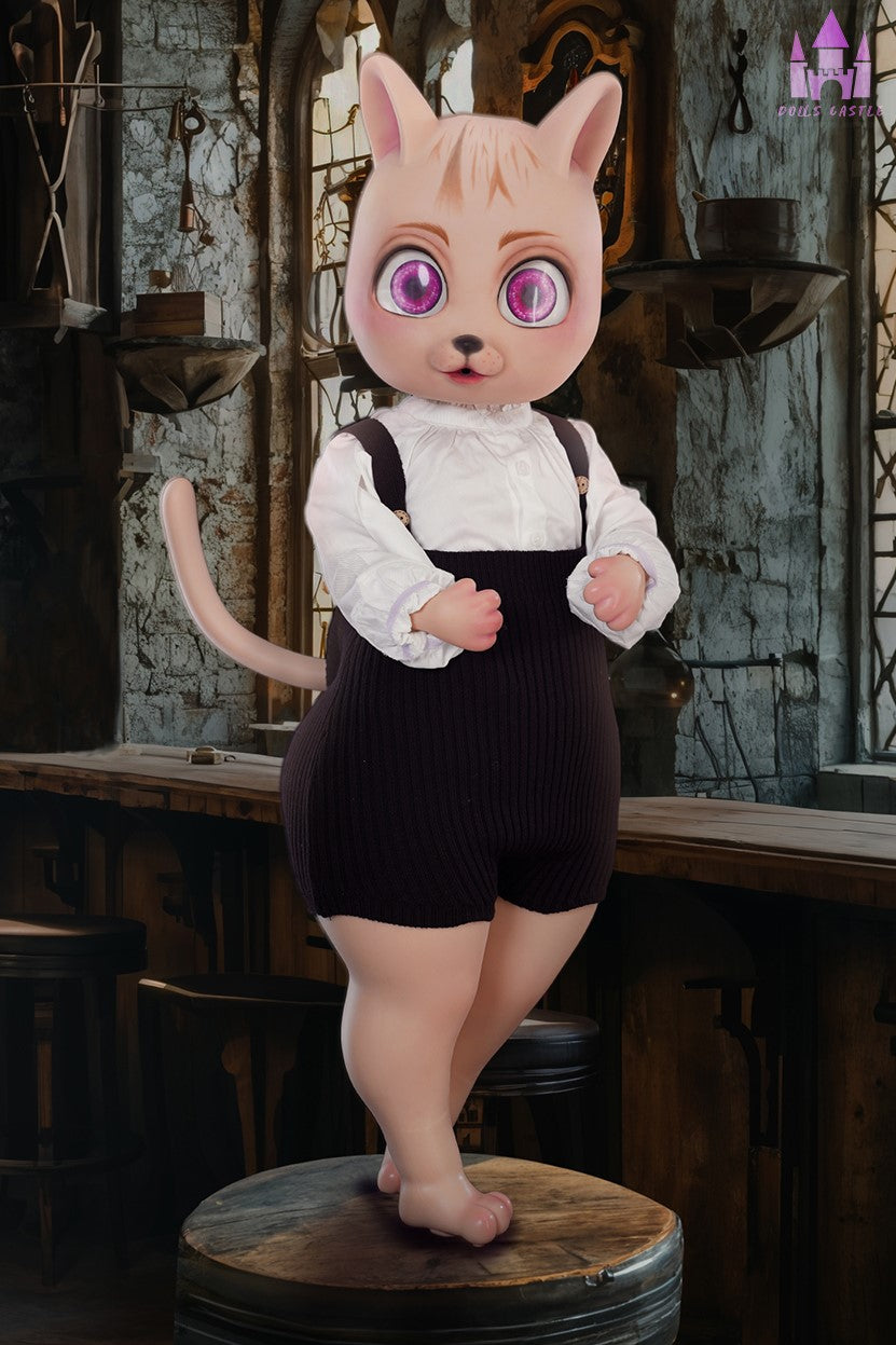 Bearrie sexdukke (Dolls Castle 92cm a-cup Silikon)