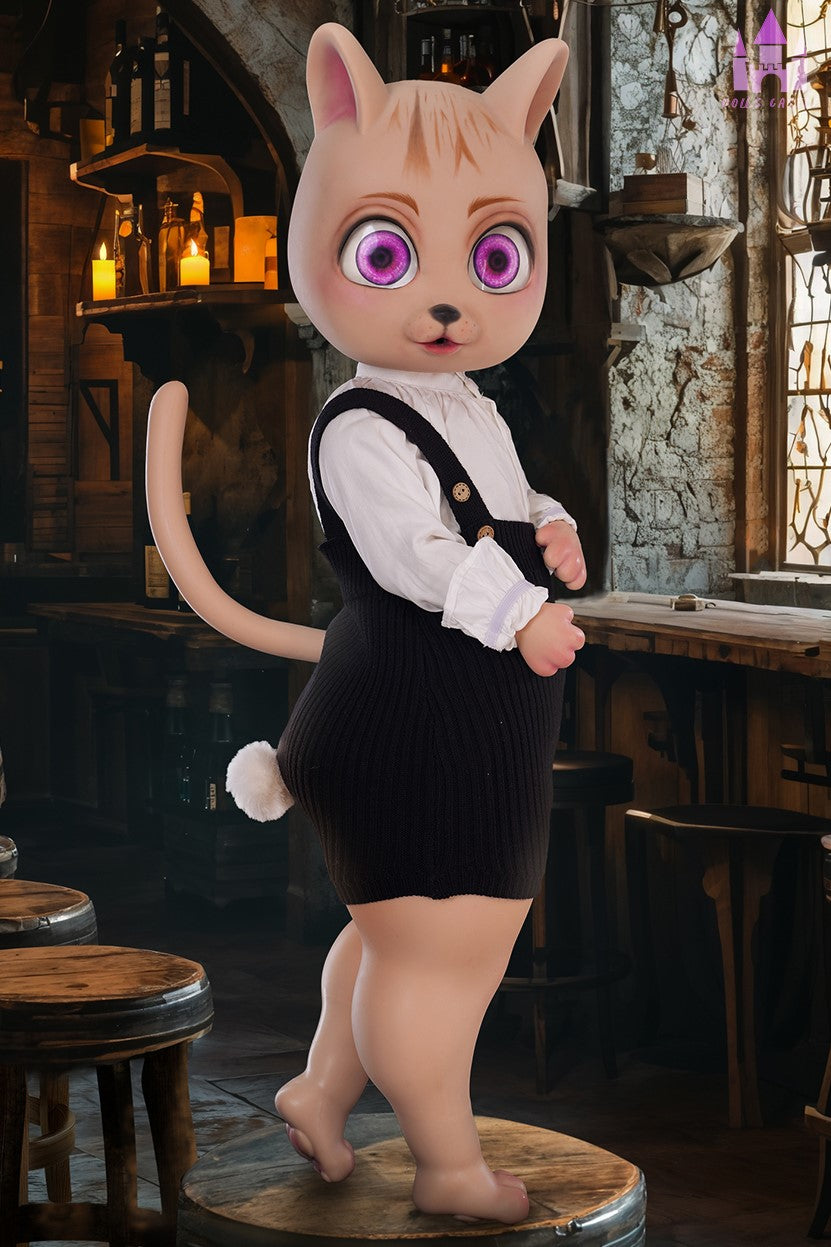 Bearrie sexdukke (Dolls Castle 92cm a-cup Silikon)