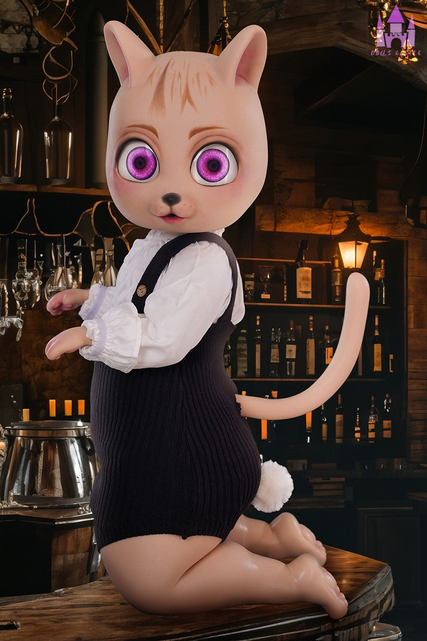 Bearrie sexdukke (Dolls Castle 92cm a-cup Silikon)