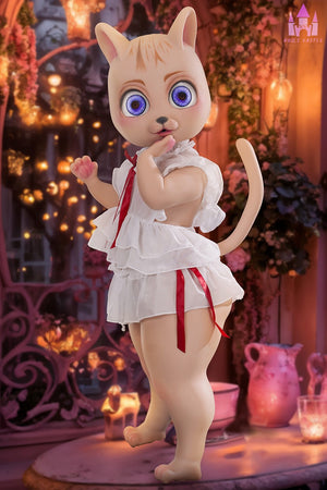 Bearrie Sex Doll (Dolls Castle 92cm a-cup silikon)
