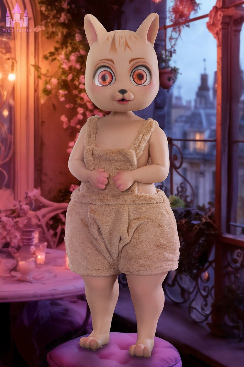 Bearrie sexdukke (Dolls Castle 92cm a-cup Silikon)