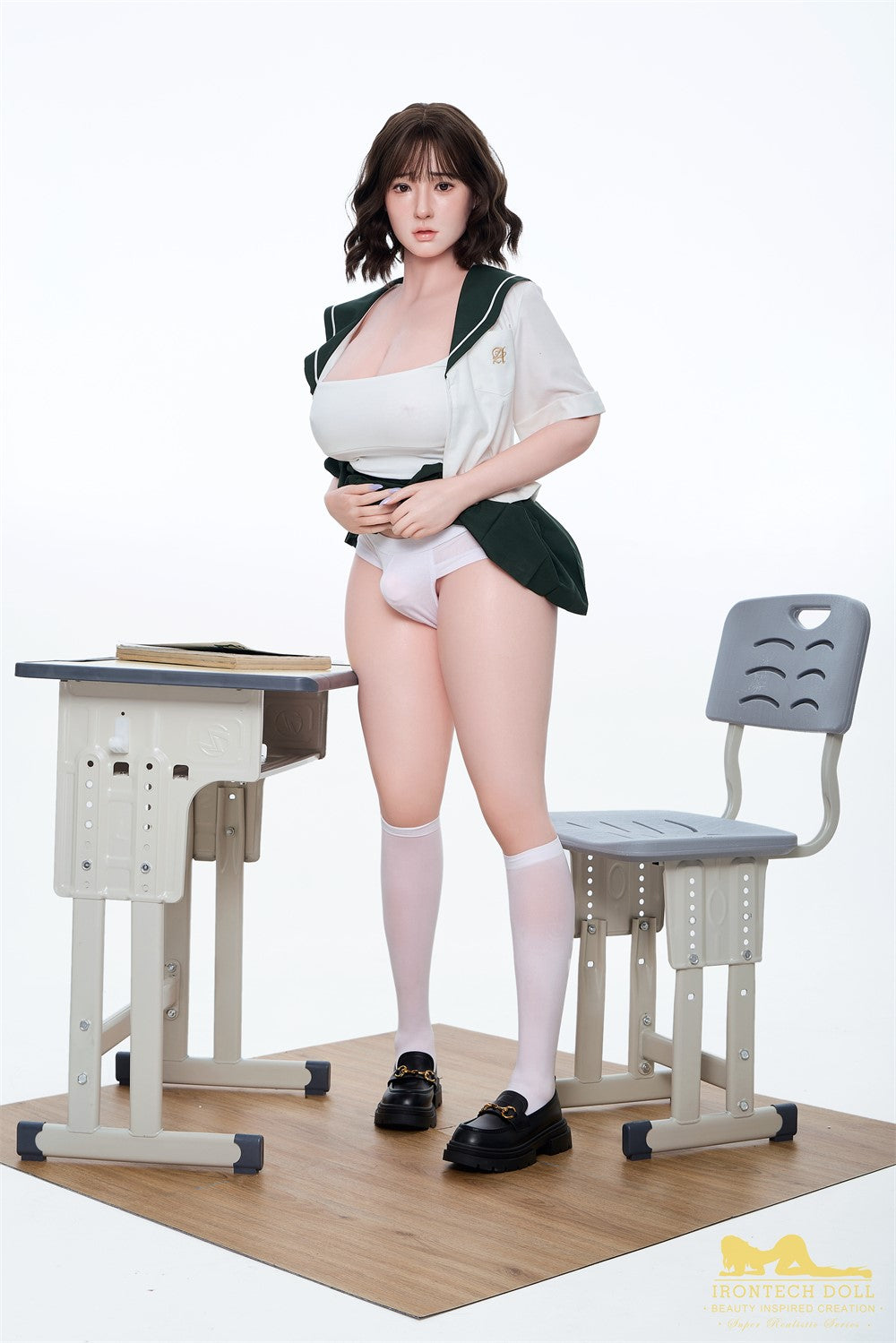 Betty Shemale sexdukke (Irontech Doll 162cm J-cup S7 silikon)