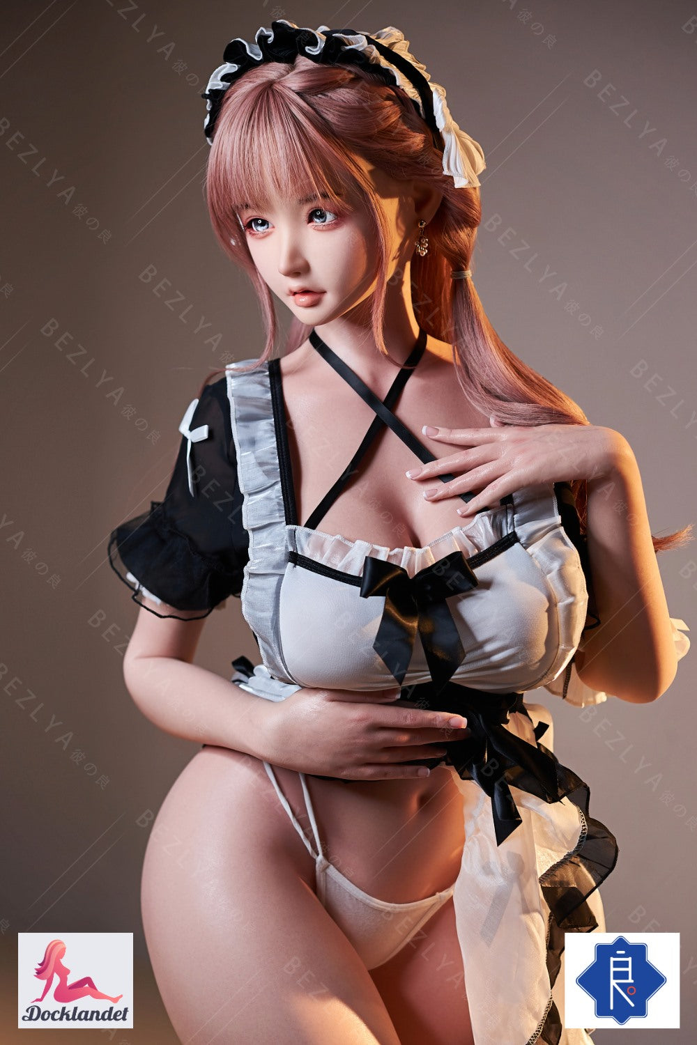 Vanilje sexdukke (Bezlya Doll 155 cm H-cup 2.1 Silikon)