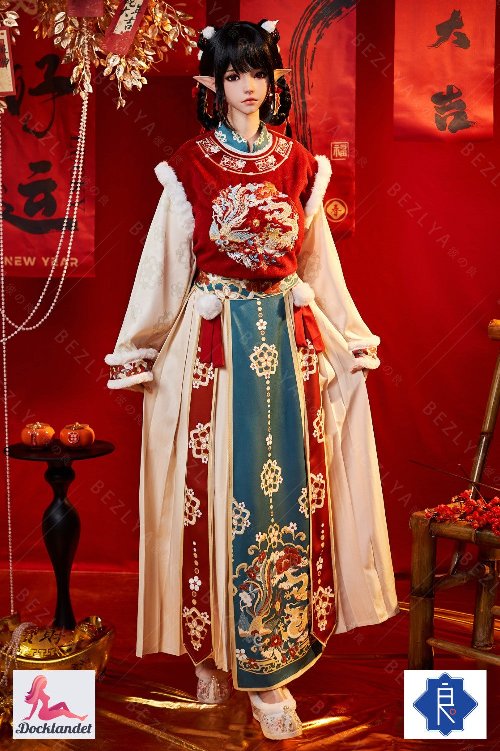 Calla sexdukke (Bezlya Doll 163 cm E-cup 2.2CF silikon)