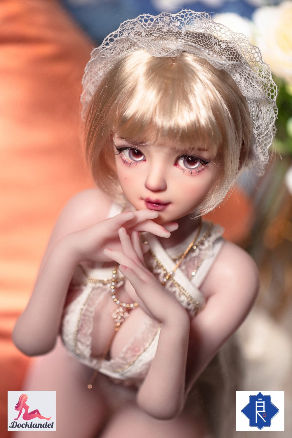 Apricot Sexdocka (Bezlya Doll 62cm E-kupa 2.2 Silikon)