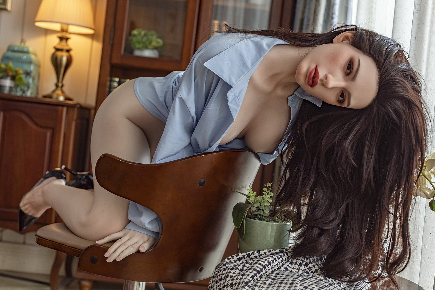 Charlotte sexdukke (Starpery 169 cm C-cup TPE+silikon)