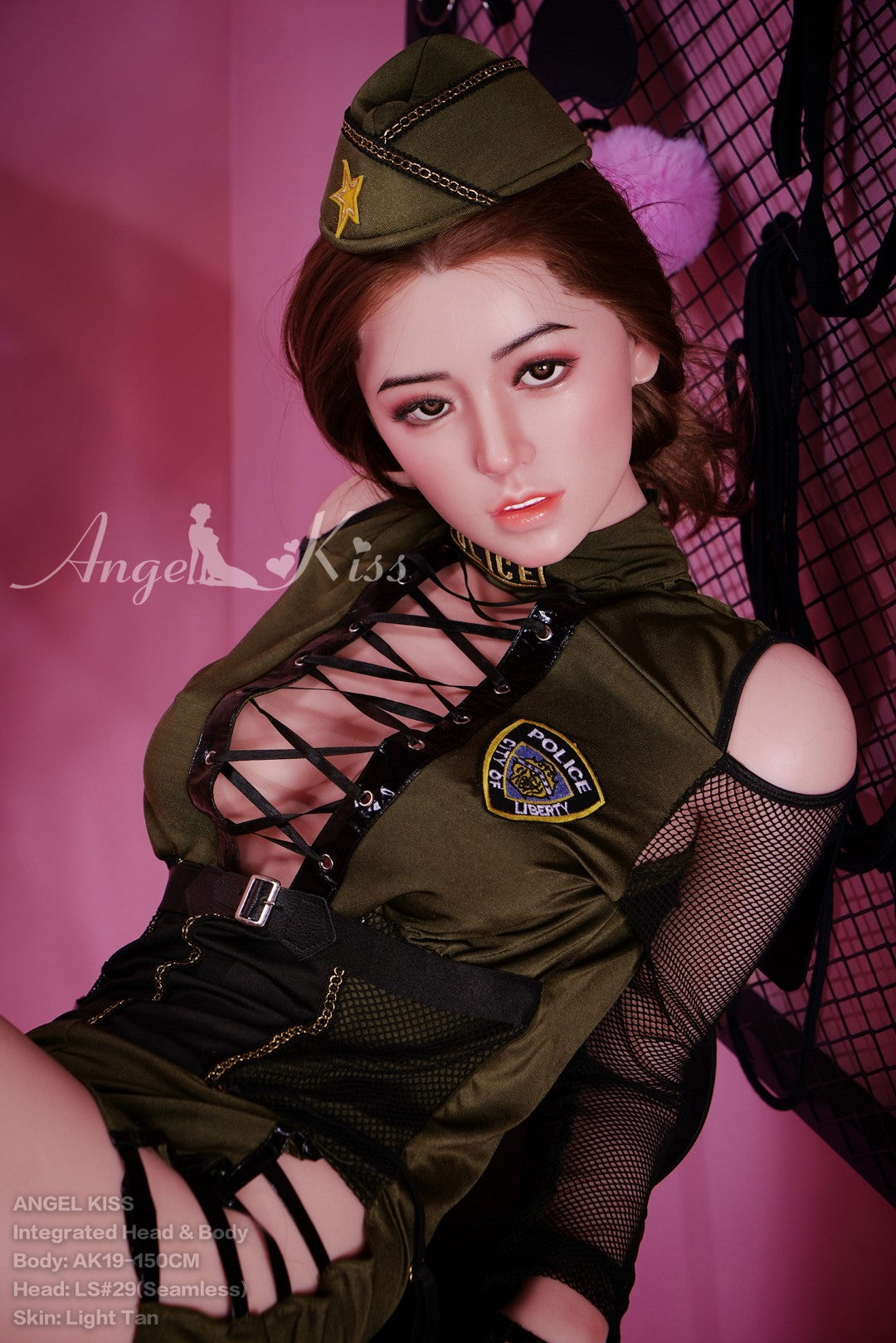 Christy sexdukke (AK-DOLL 150cm D-cup #LS29 silikon)