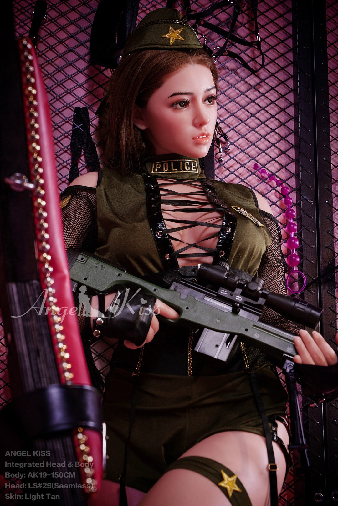 Christie sexdukke (AK-dukke 150 cm D-cup #LS29 silikon)