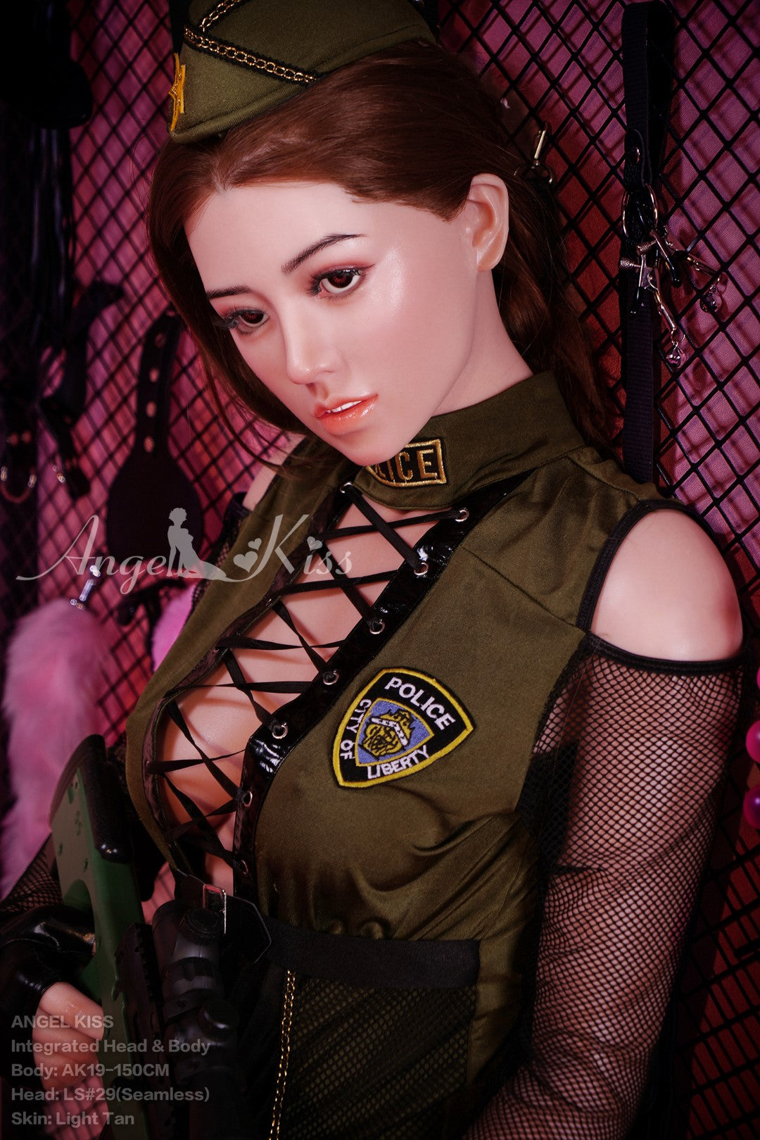 Christy sexdukke (AK-DOLL 150cm D-cup #LS29 silikon)