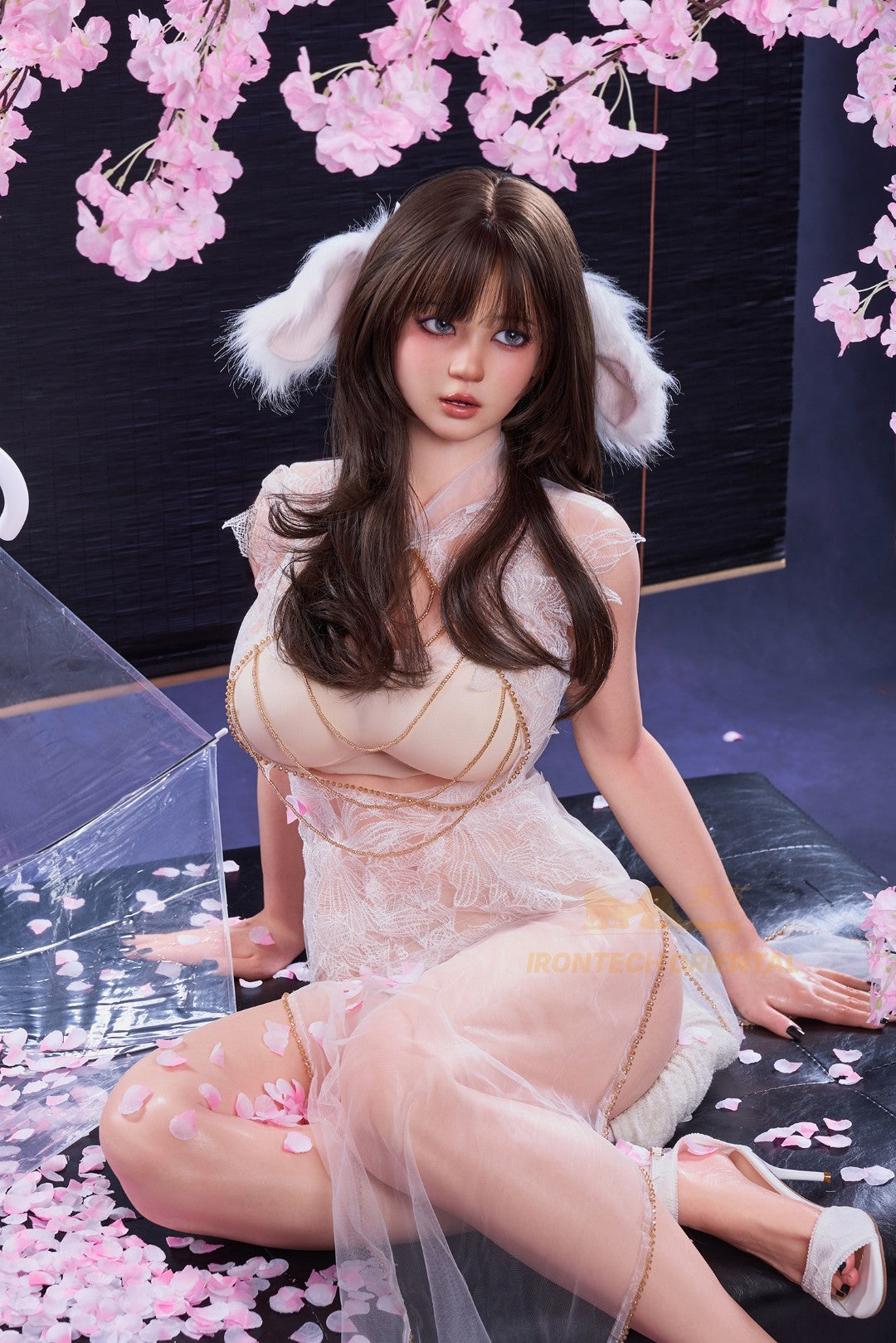 Nia Sexdocka (Irontech Doll 161cm E-Kupa T3 Silikon)
