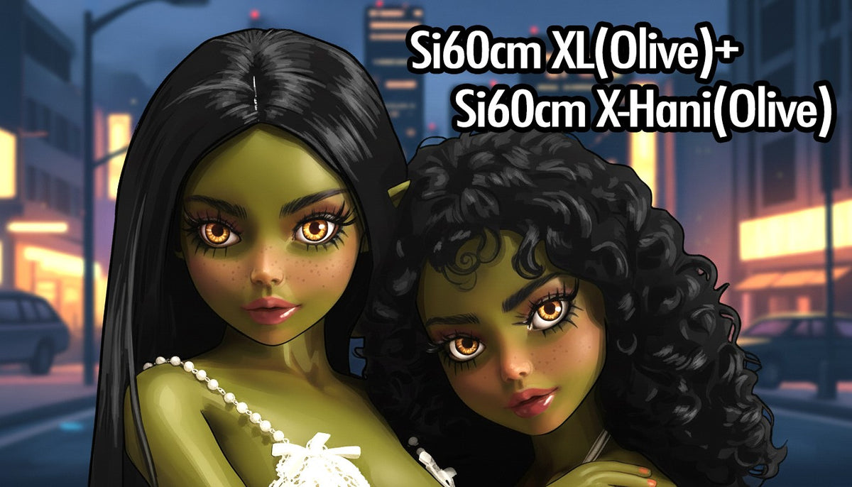 Honning sexdukke (Climax Doll Mini 60 cm B-cup silikon)