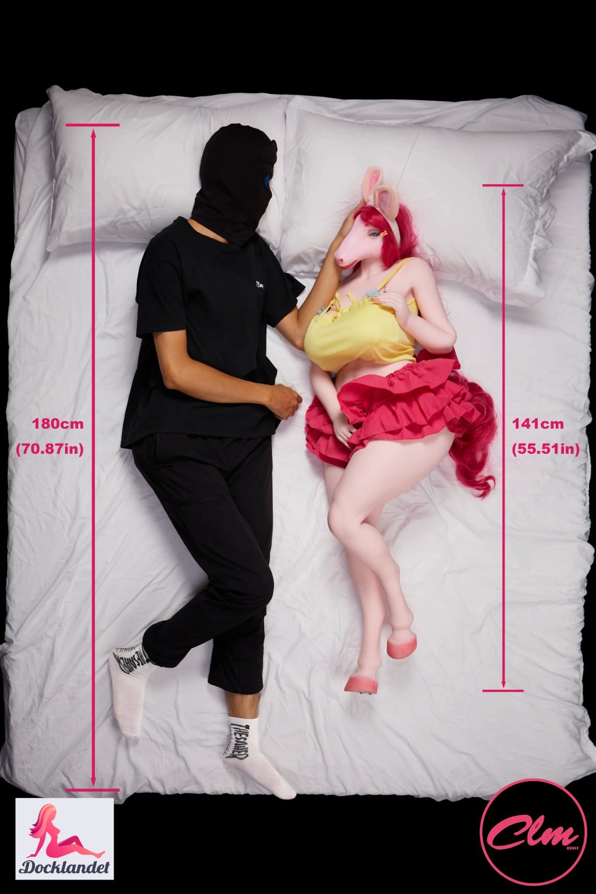 Monie sexdukke (Climax Doll Pro 141cm E-cup TPE+silikon)