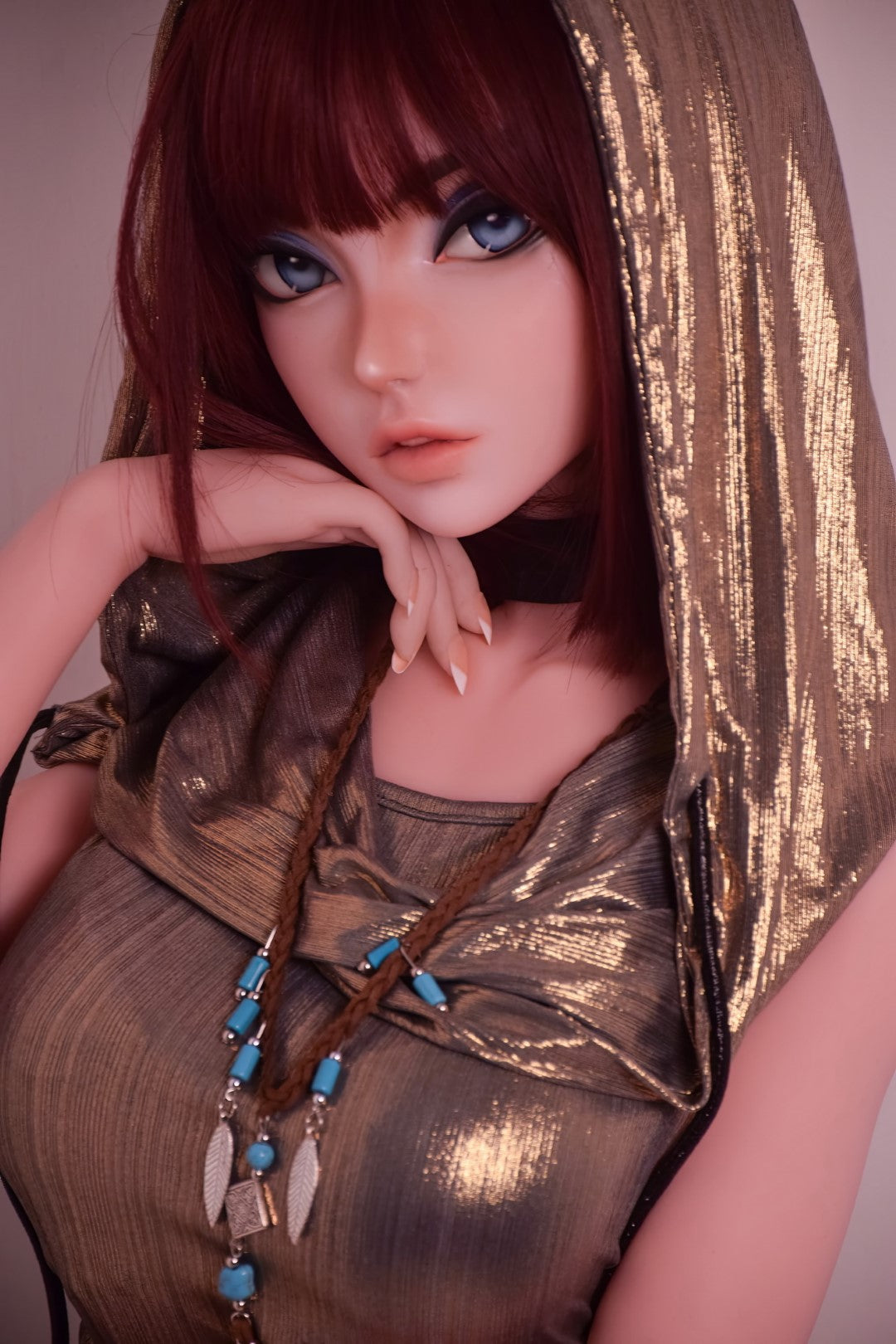 Camille Baker sexdukke (Elsa Babe 148cm DHR011 silikon)