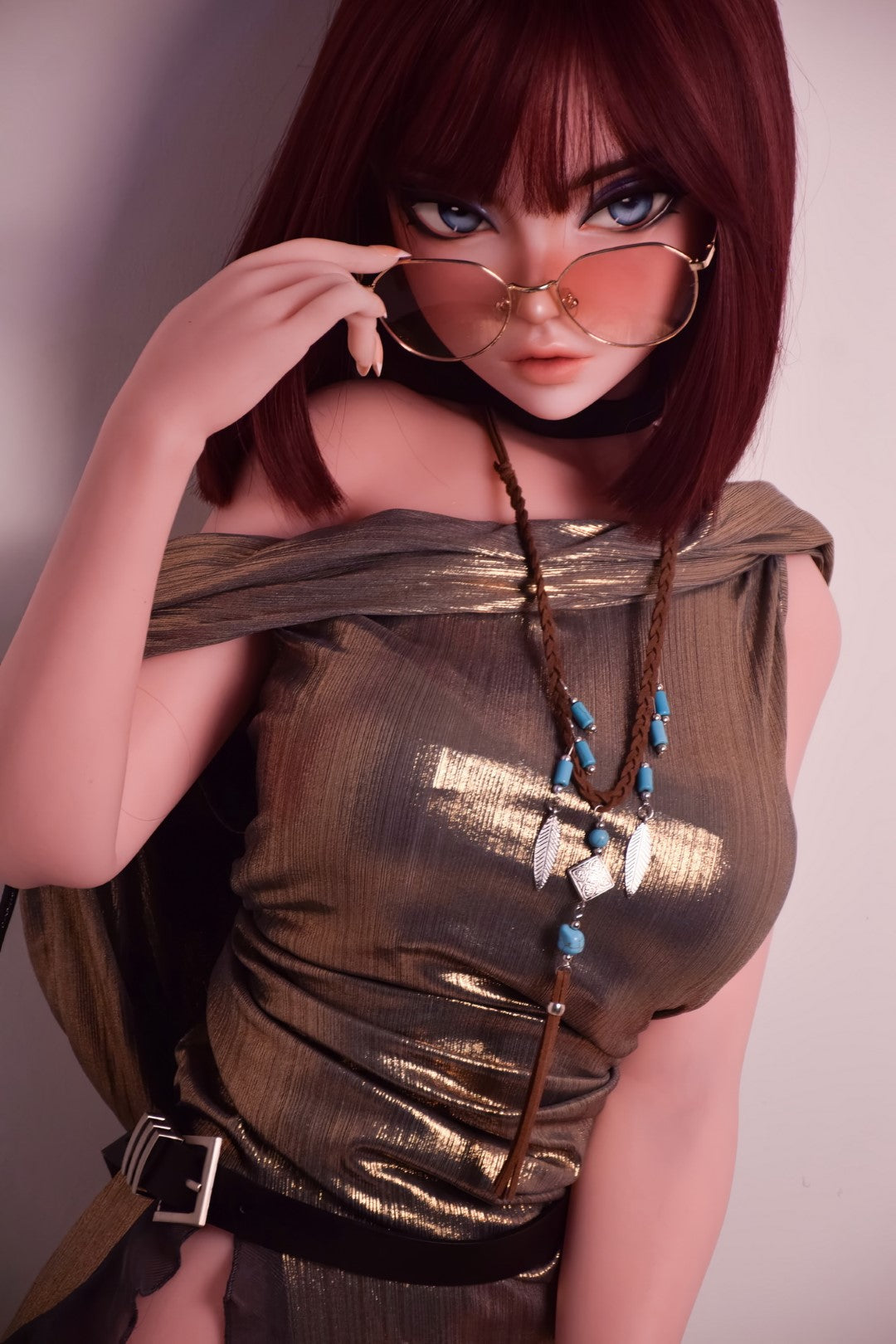 Camille Baker sexdukke (Elsa Babe 148 cm DHR011 silikon)