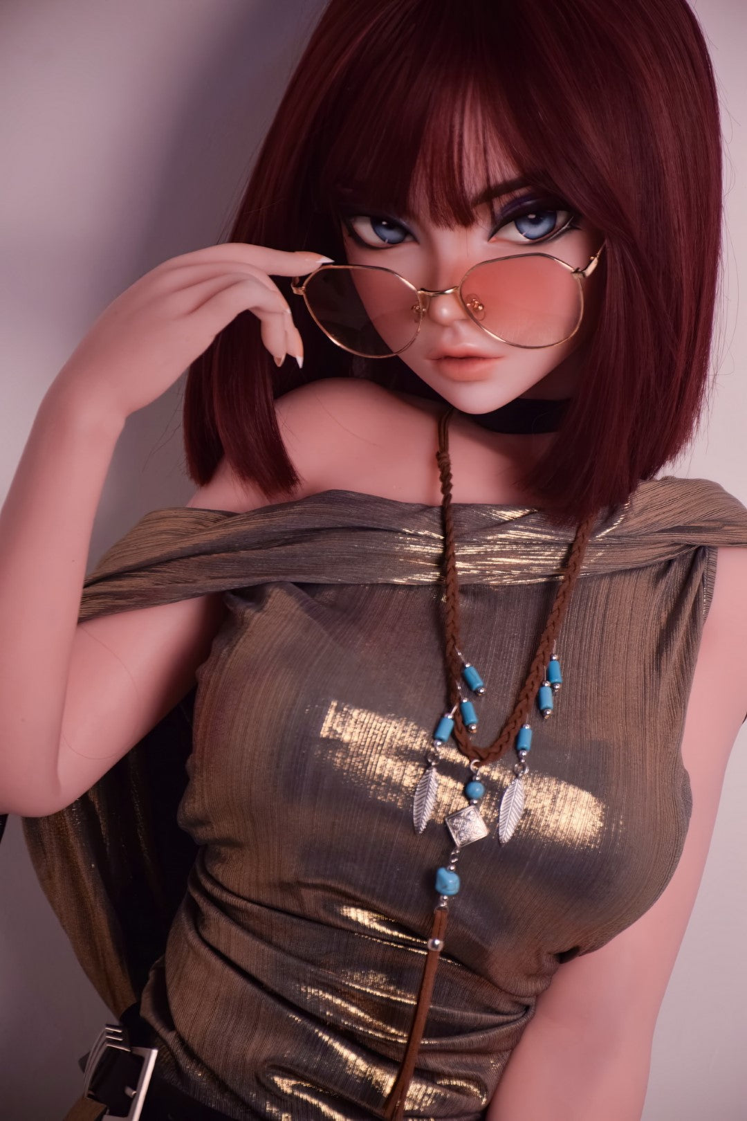 Camille Baker sexdukke (Elsa Babe 148cm DHR011 silikon)