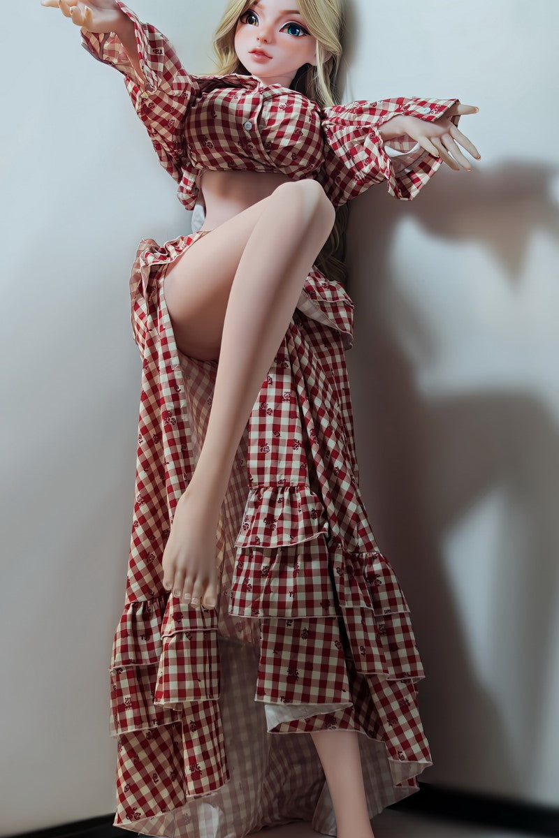 Jennifer Eden sexdukke (Elsa Babe 148 cm DHR012 silikon)