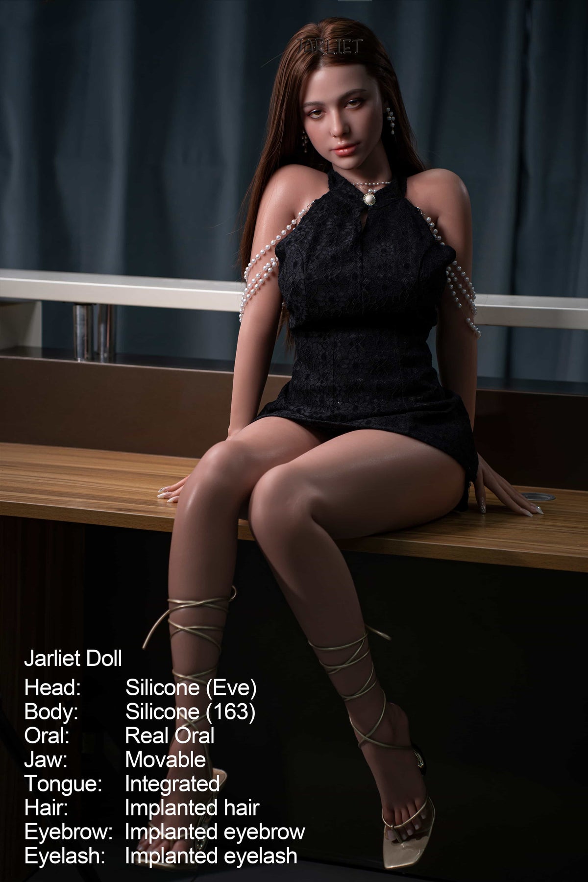 Eve sexdukke (Jarliet 163 cm D-cup silikon)