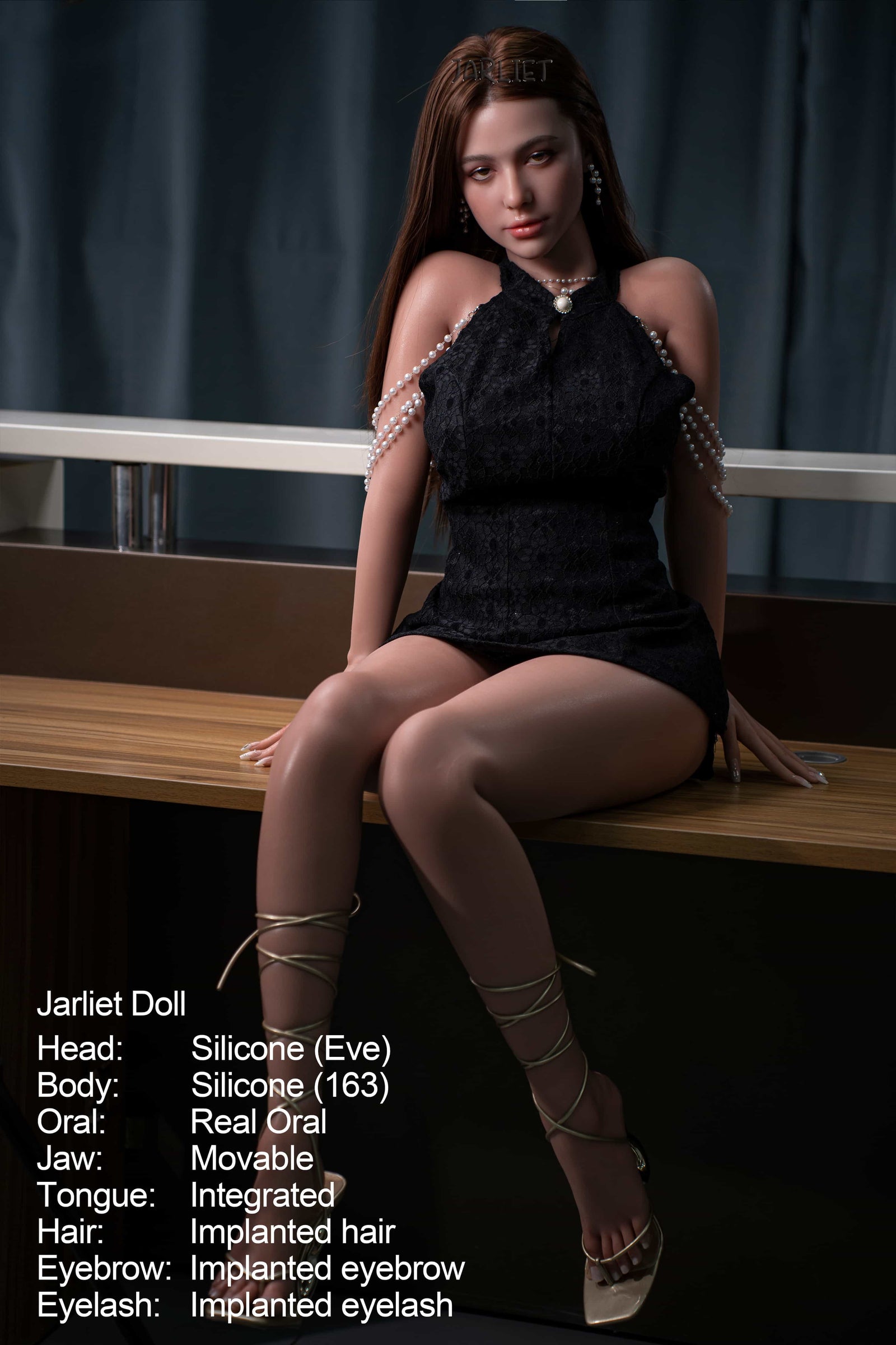 Eve sexdukke (Jarliet 163 cm D-cup silikon)