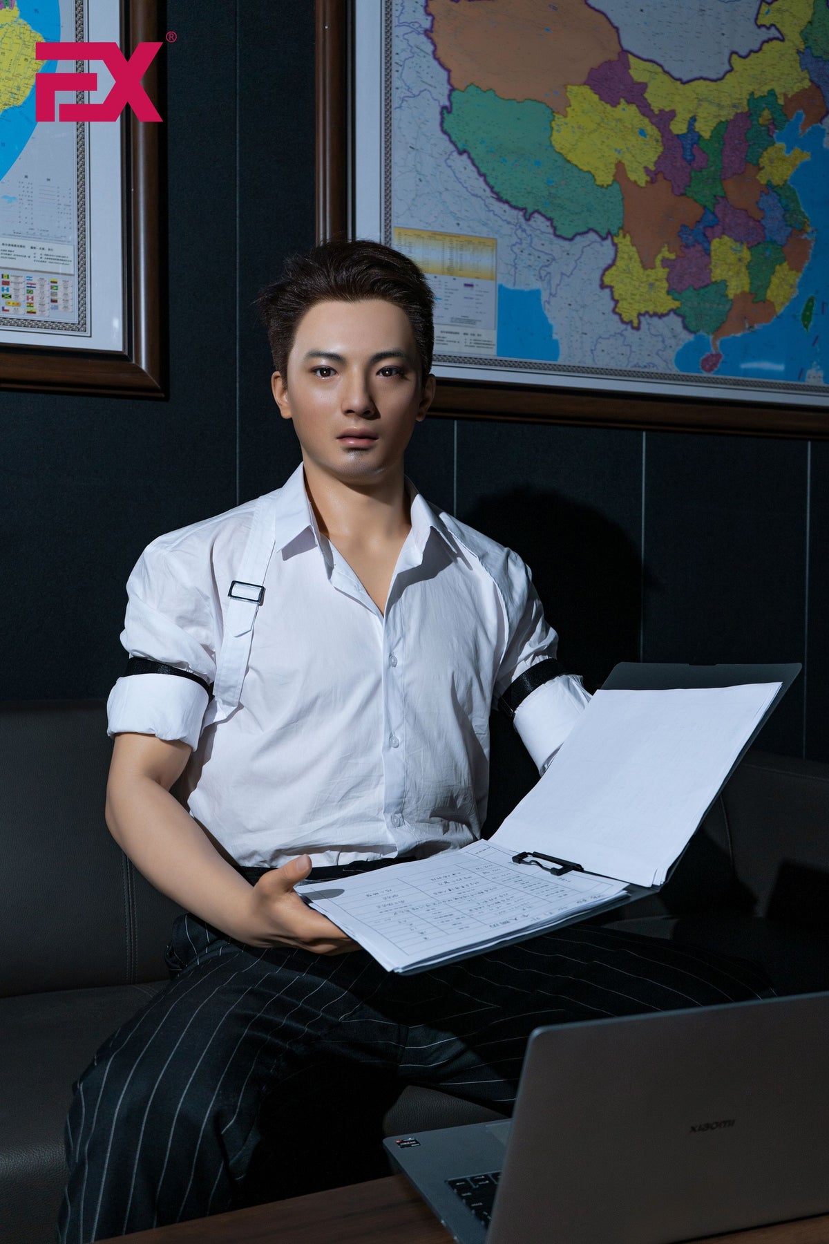 Kevin mannlig sexdukke (EXDoll 173 cm #Exclone Silikon)