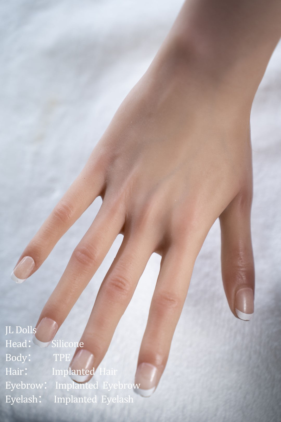 Blanche sexdukke (Jarliet 148 cm E-cup TPE+silikon)