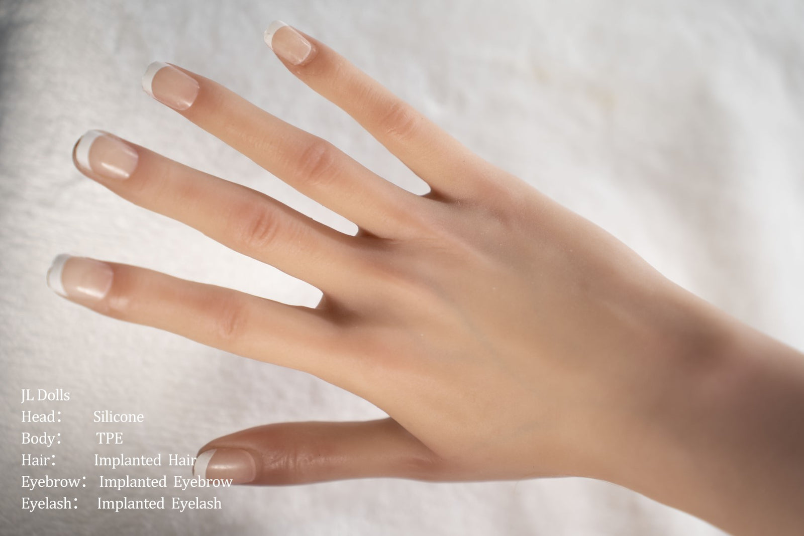 Blanche sexdukke (Jarliet 148 cm E-cup TPE+silikon)