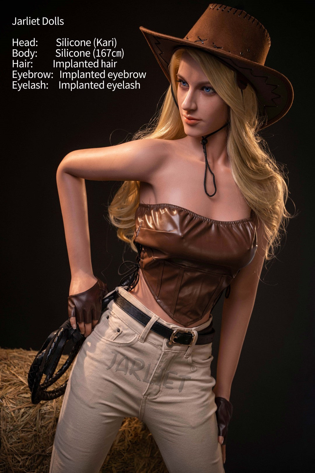 Kari sexdukke (Jarliet 167 cm B-cup silikon)