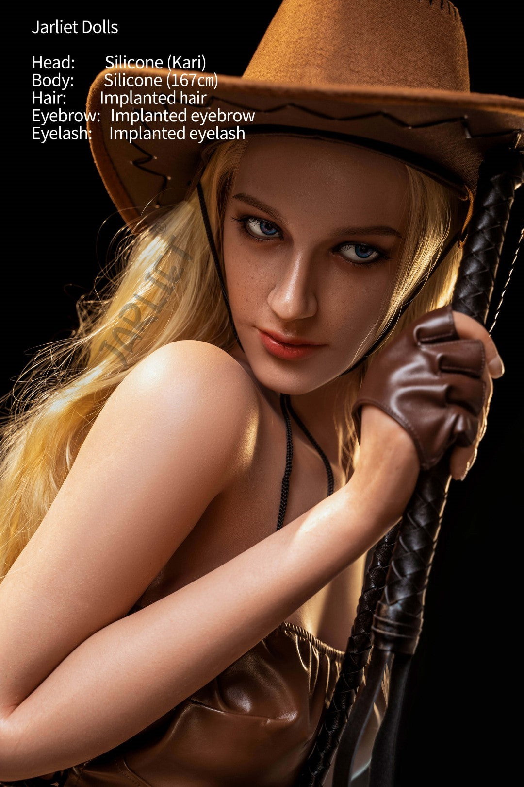 Kari sexdukke (Jarliet 167 cm B-cup silikon)