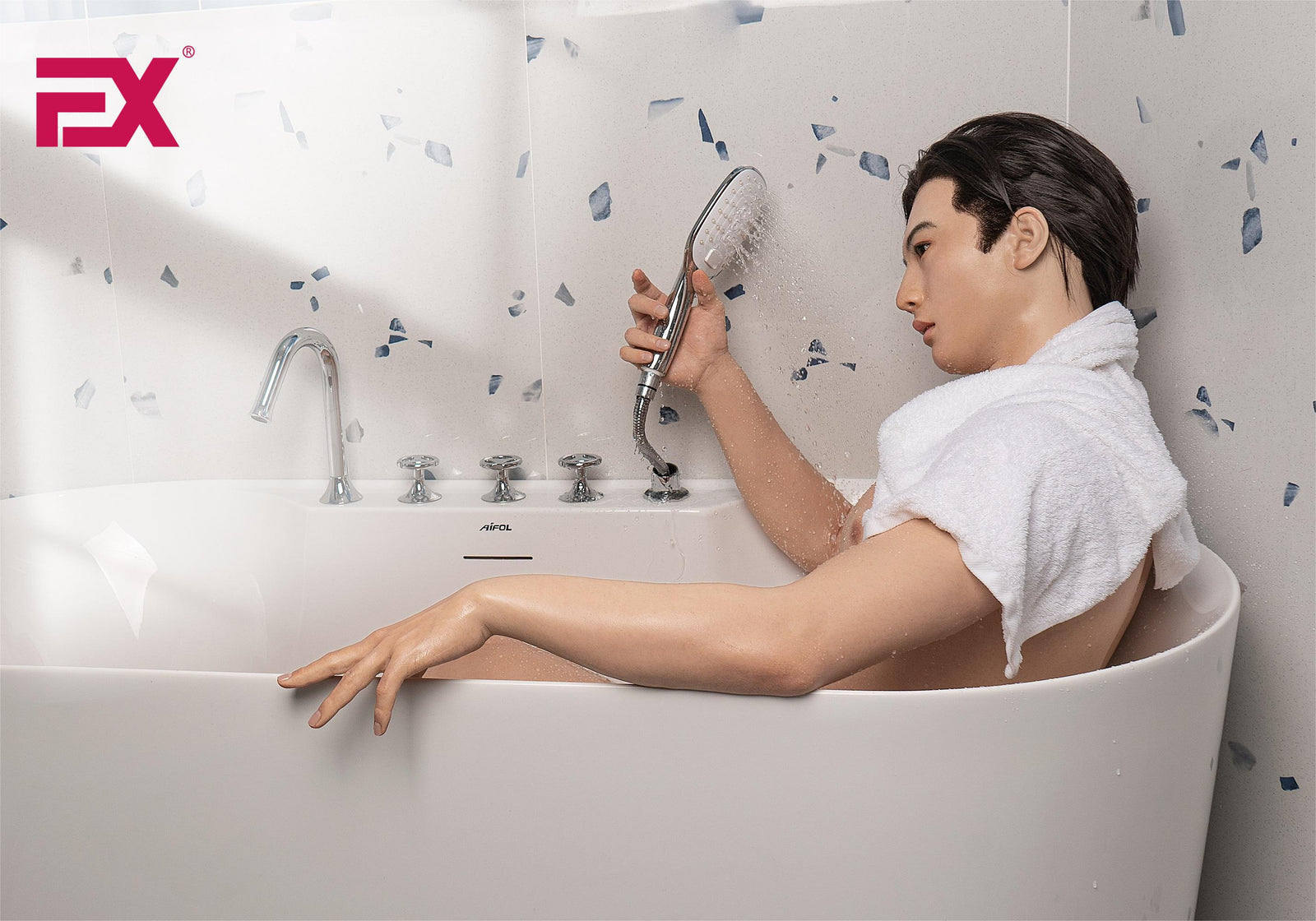 Kevin mannlig sexdukke (EXDoll 173 cm #Exclone Silikon)