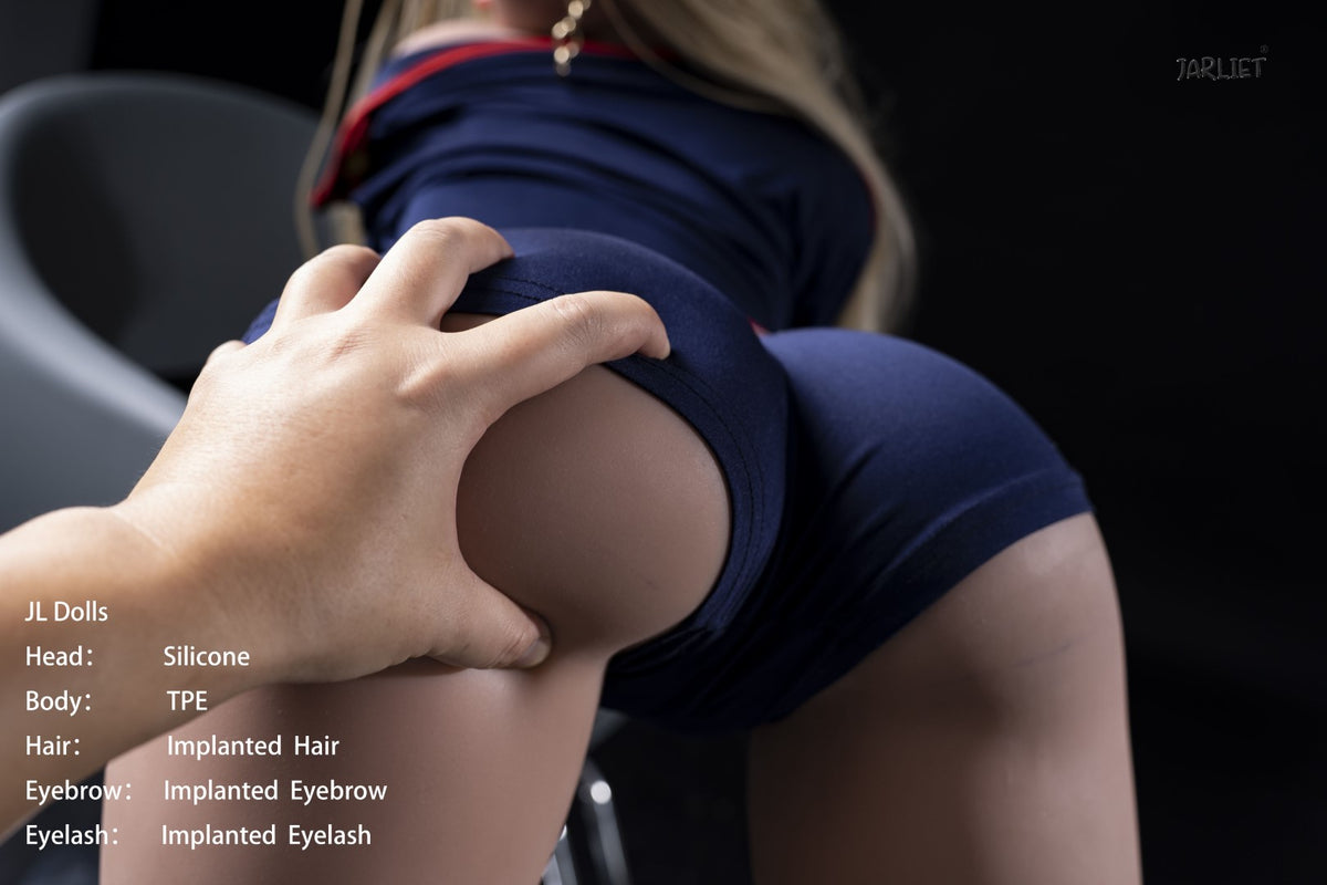 Blanche sexdukke (Jarliet 148 cm E-cup TPE+silikon)