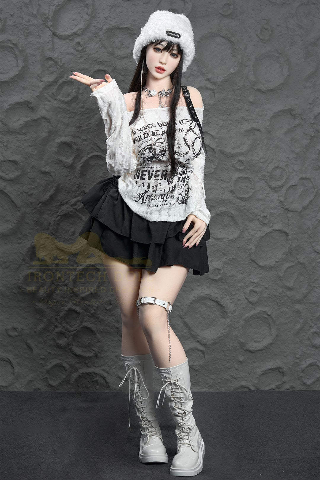 Yuna sexdukke (Irontech Doll 165 cm F-cup T1-1 silikon)