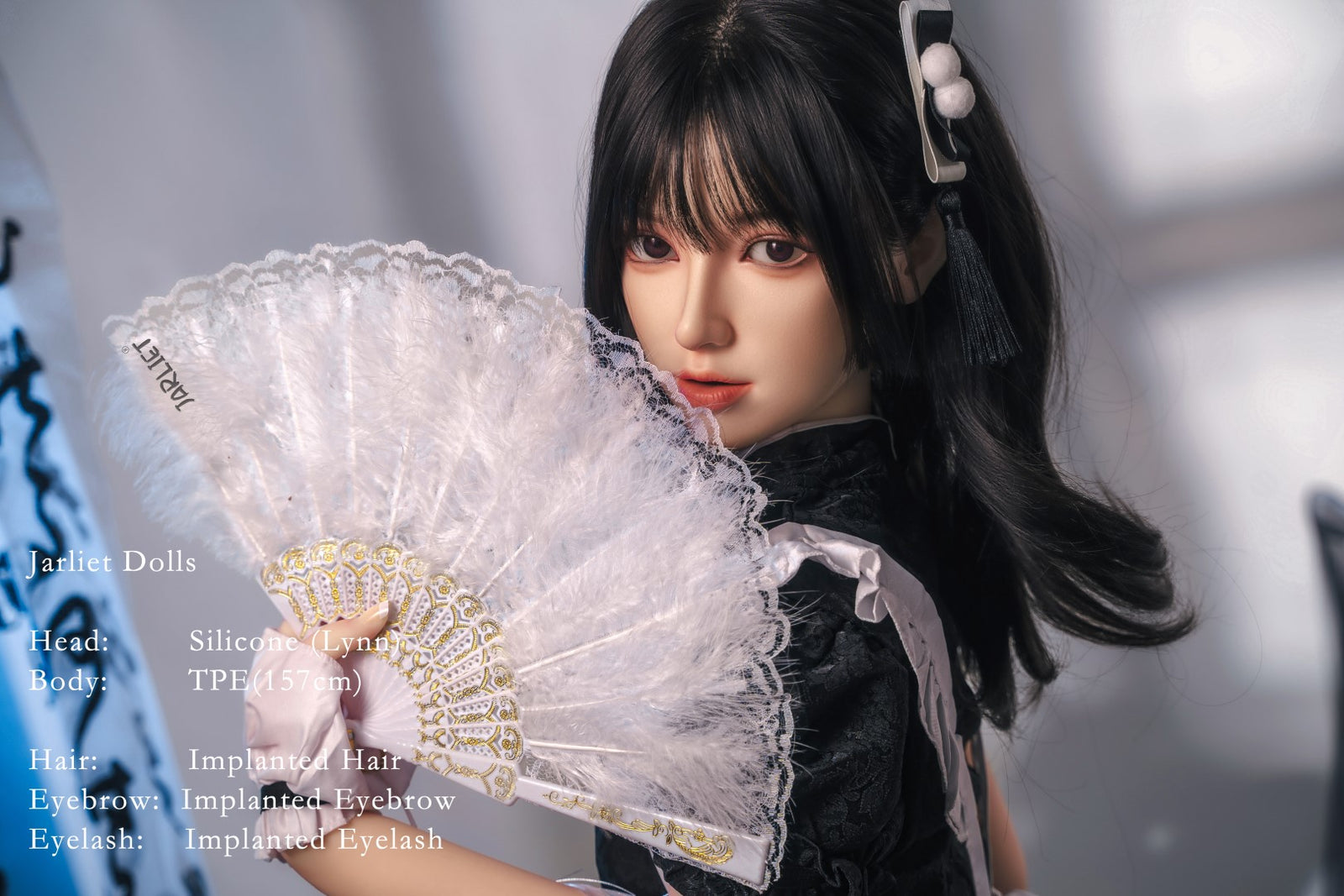 Lynn sexdukke (Jarliet 157 cm B-cup TPE+silikon)