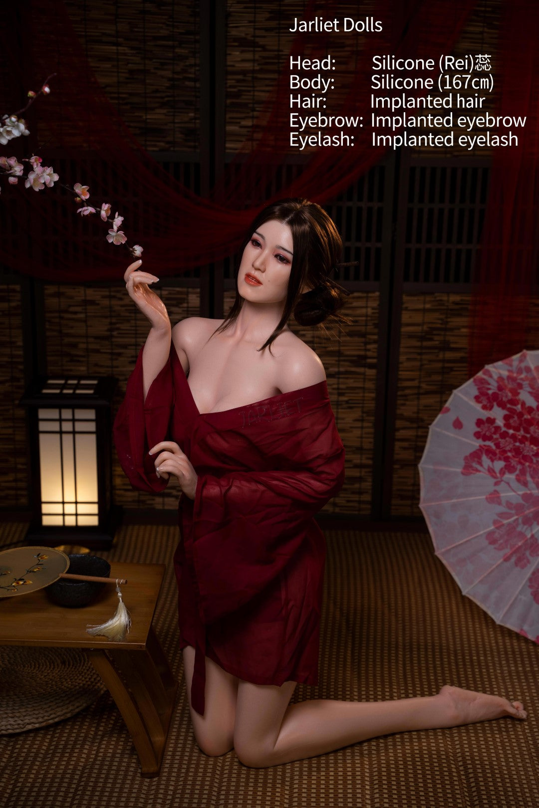 Rei sexdukke (Jarliet 167 cm B-cup silikon)