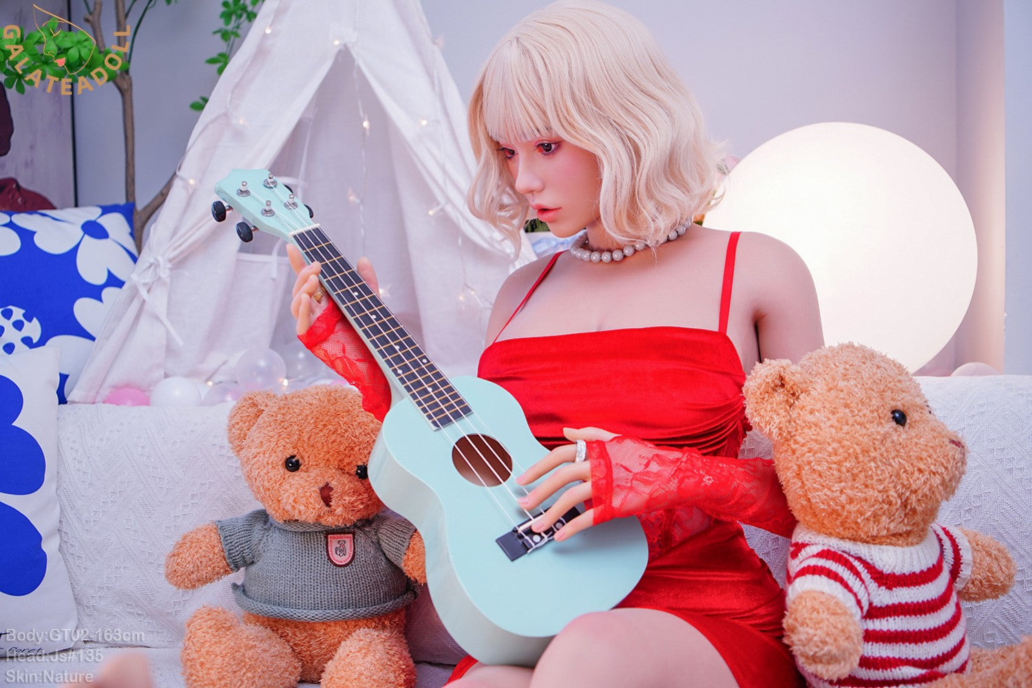 Molly sexdukke (Galatea Doll 163 cm D-cup #135 Silikon)