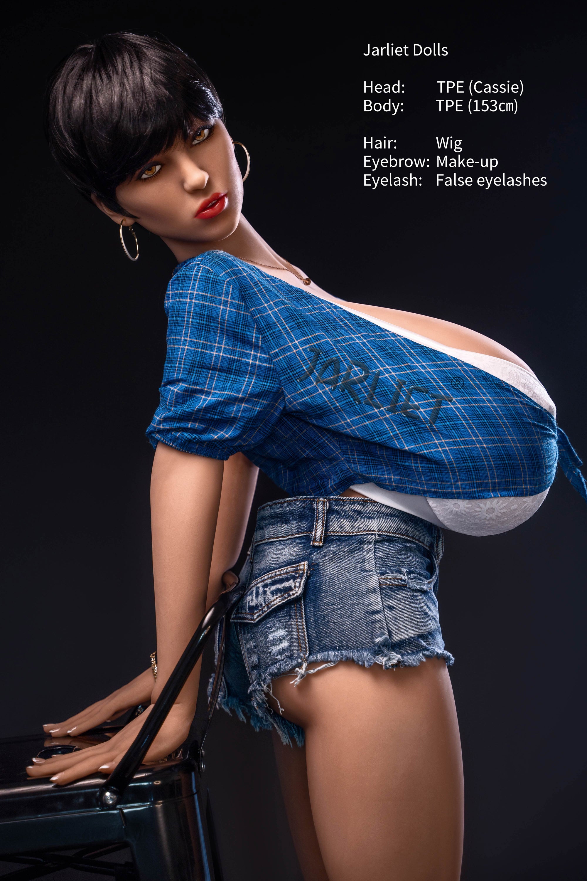 Cassie sexdukke (Jarliet 153cm K-cup TPE)