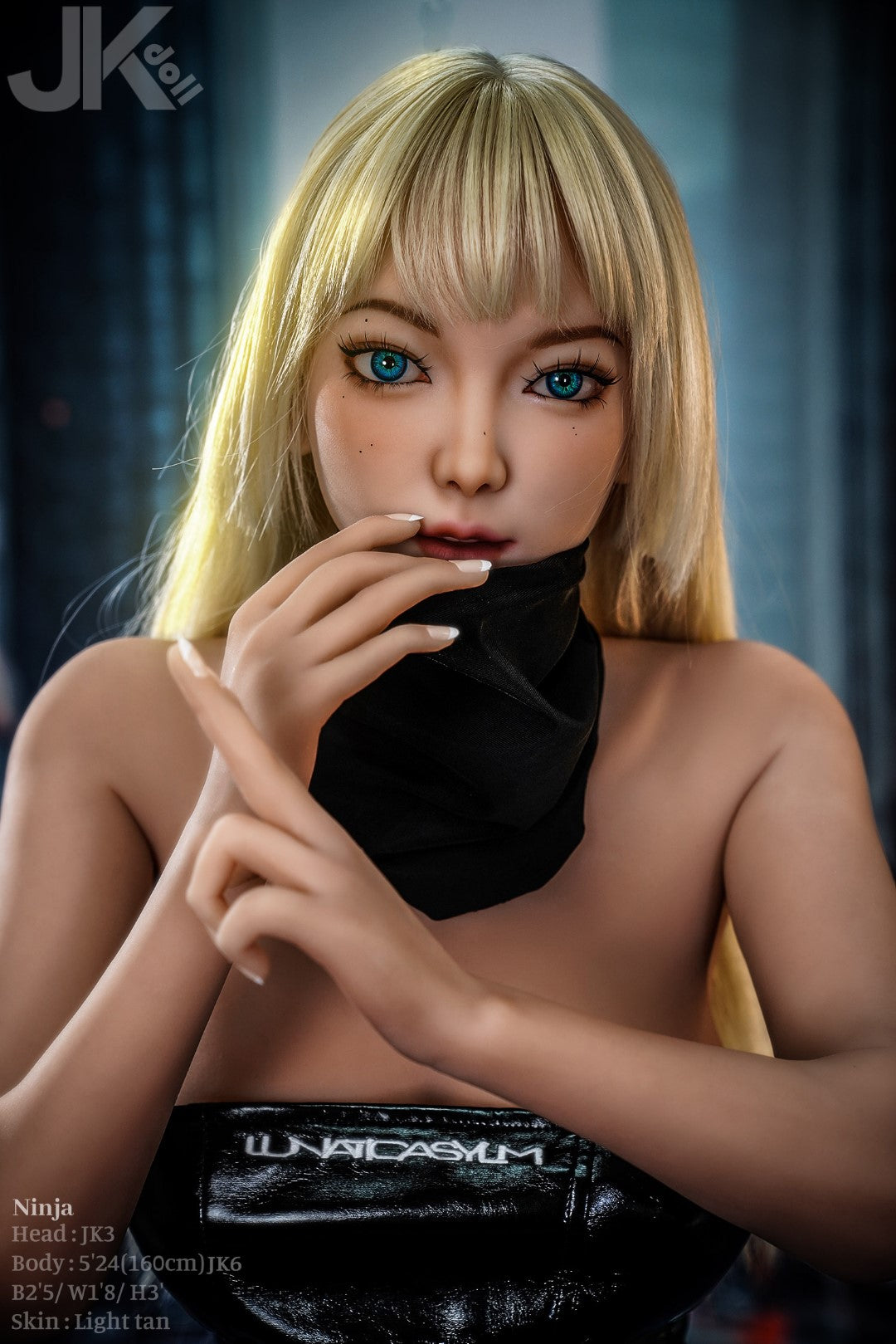 Ninja sexdukke (JK-Doll 160cm d-cup JK3 TPE)