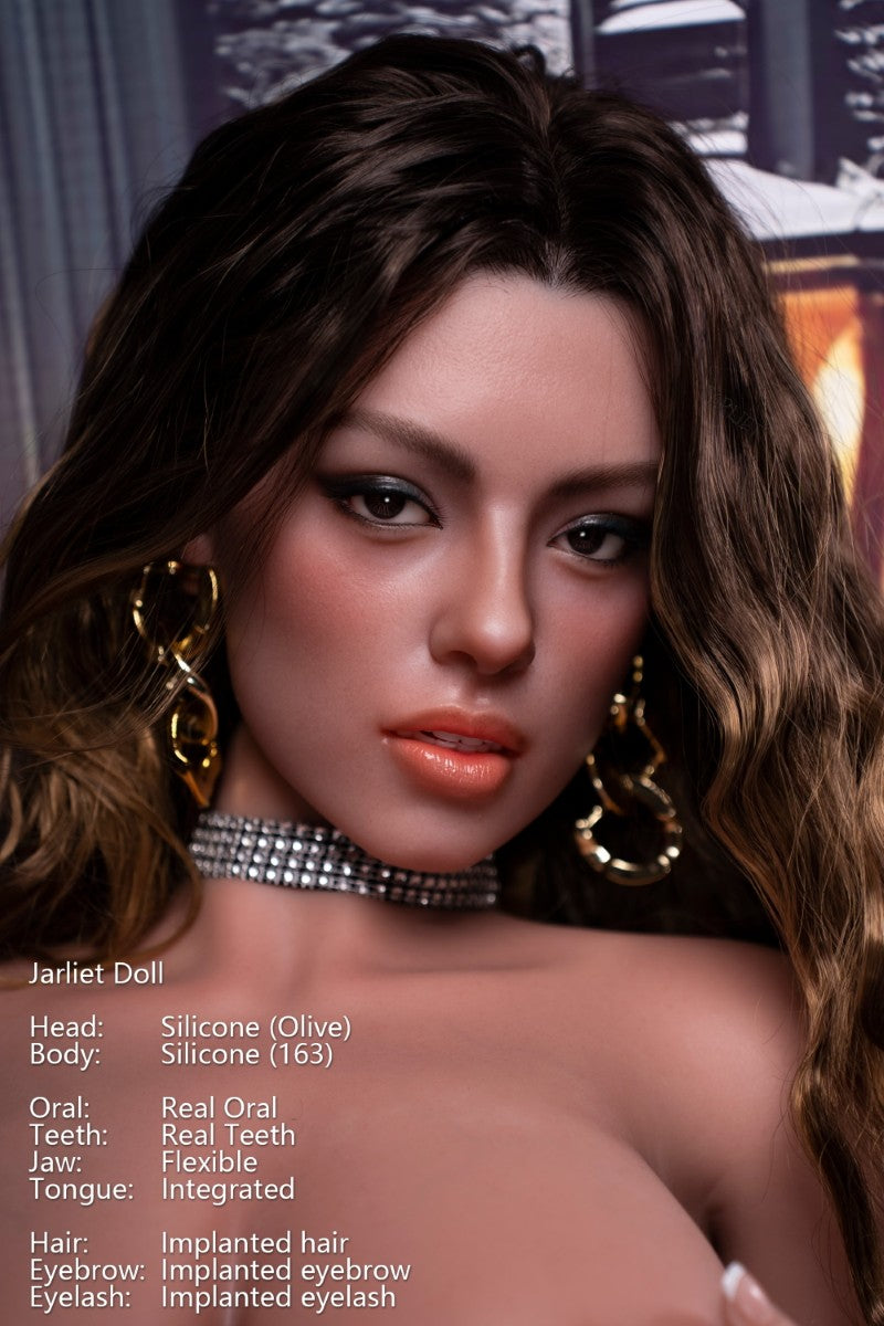 Oliven sexdukke (Jarliet 163 cm D-cup silikon)