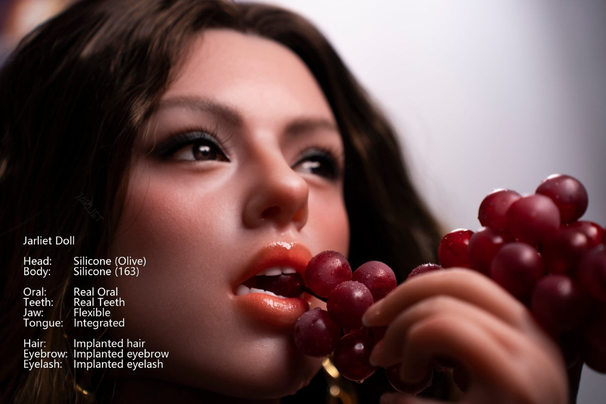 Oliven sexdukke (Jarliet 163 cm D-cup silikon)