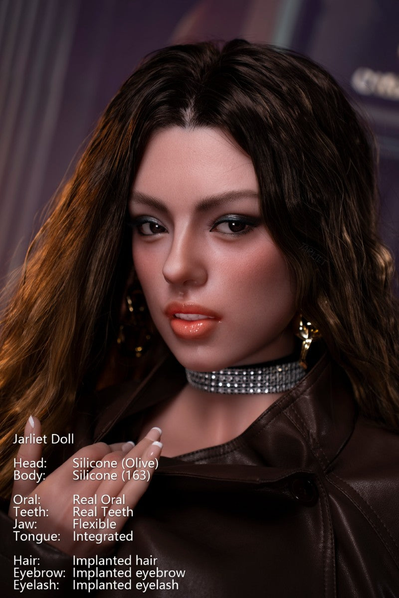 Oliven sexdukke (Jarliet 163 cm D-cup silikon)