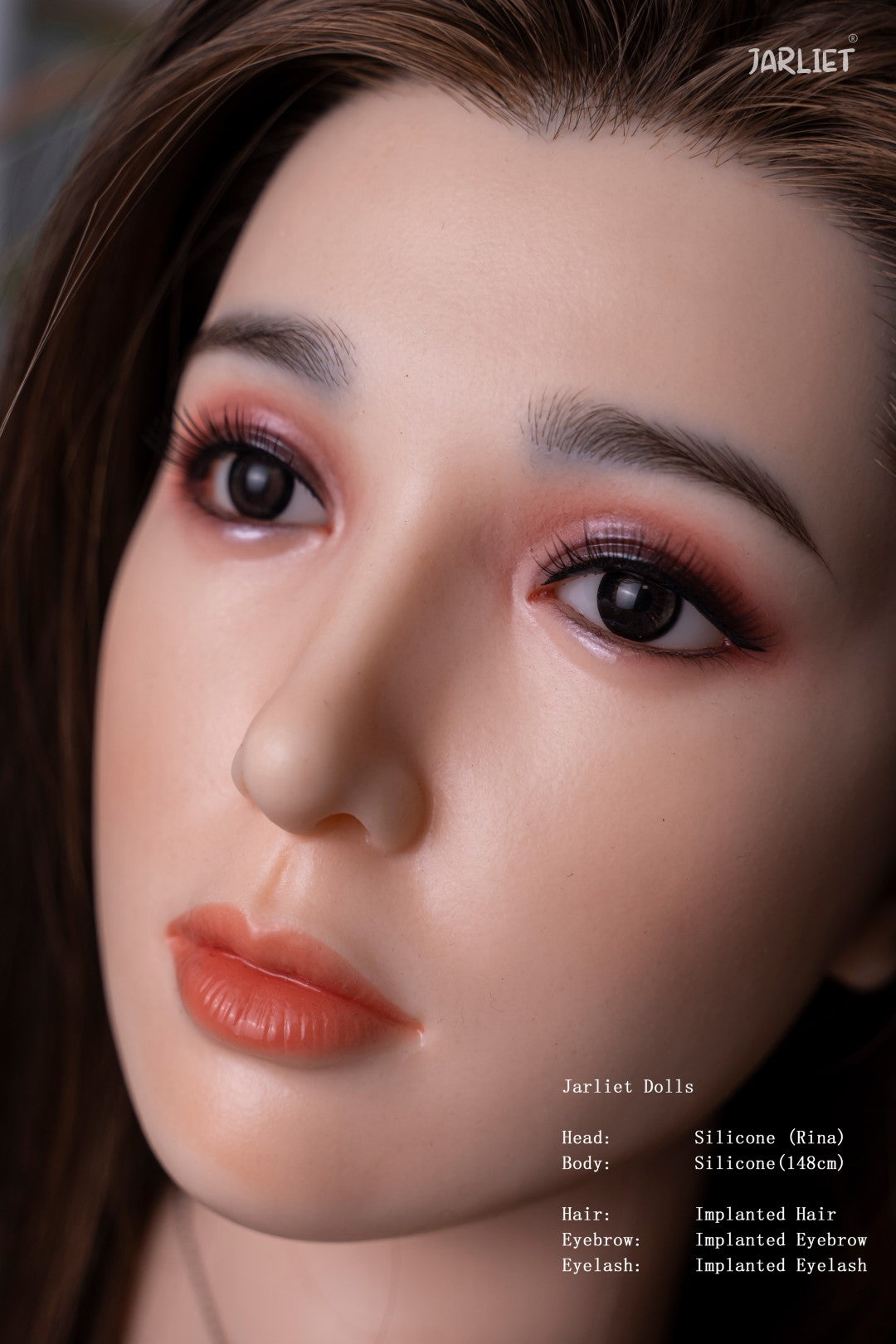 Rina sexdukke (Jarliet 148 cm E-cup silikon)