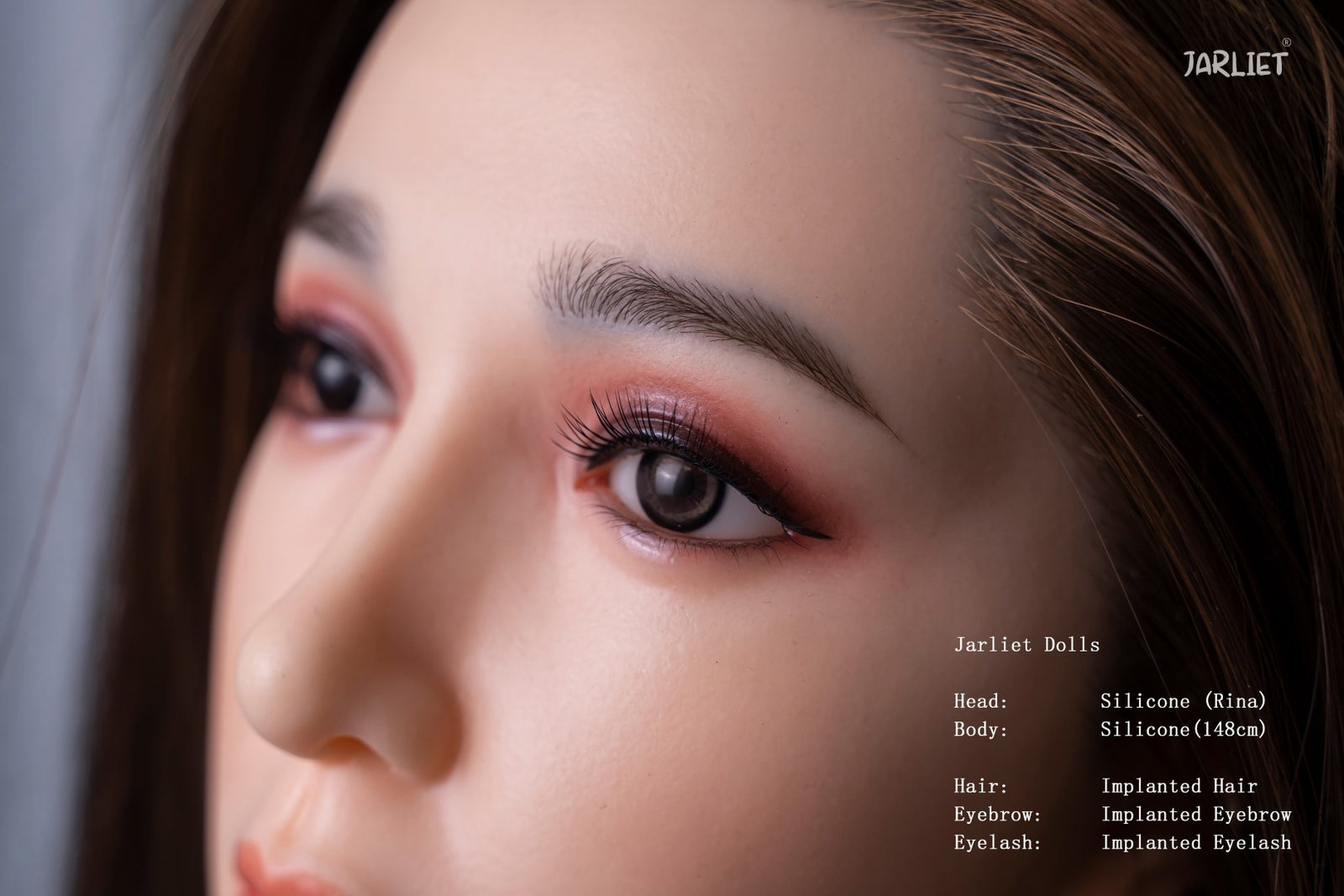 Rina sexdukke (Jarliet 148 cm E-cup silikon)