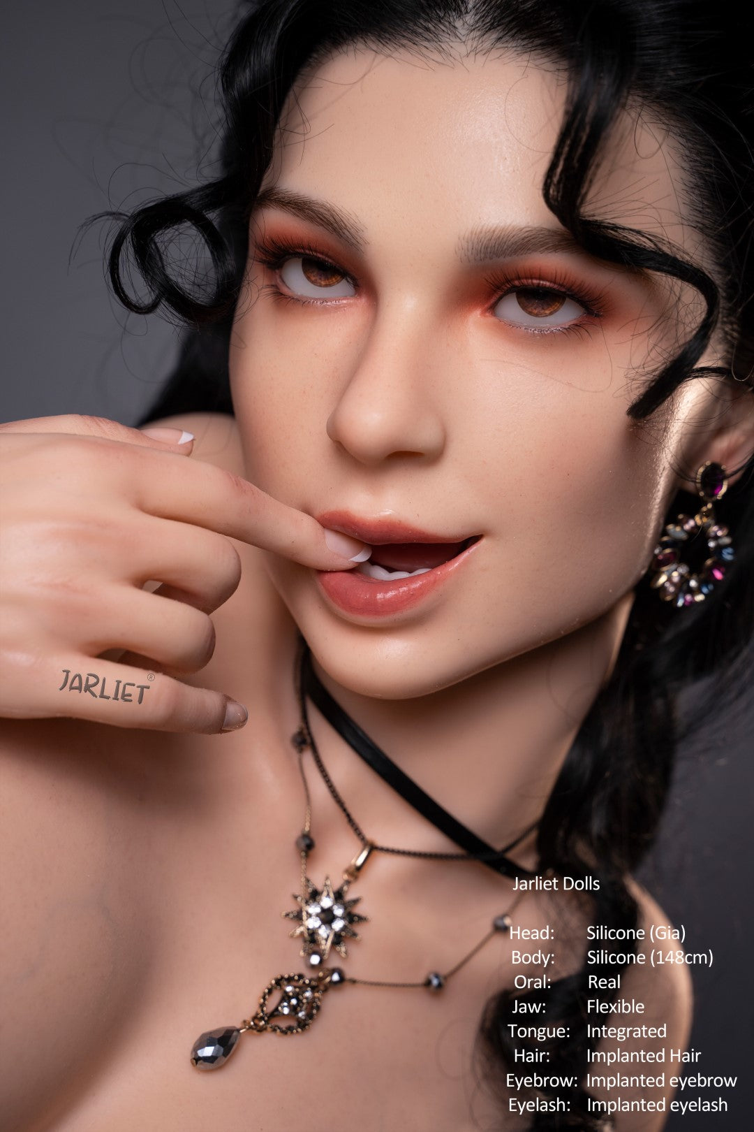Gia sexdukke (Jarliet 148 cm E-cup silikon)