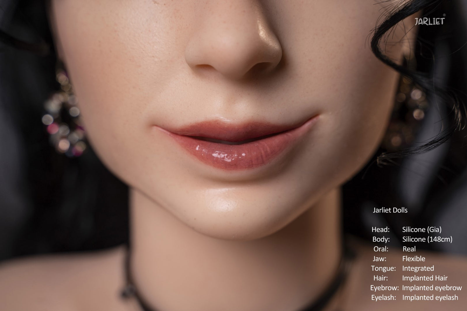 Gia sexdukke (Jarliet 148 cm E-cup silikon)