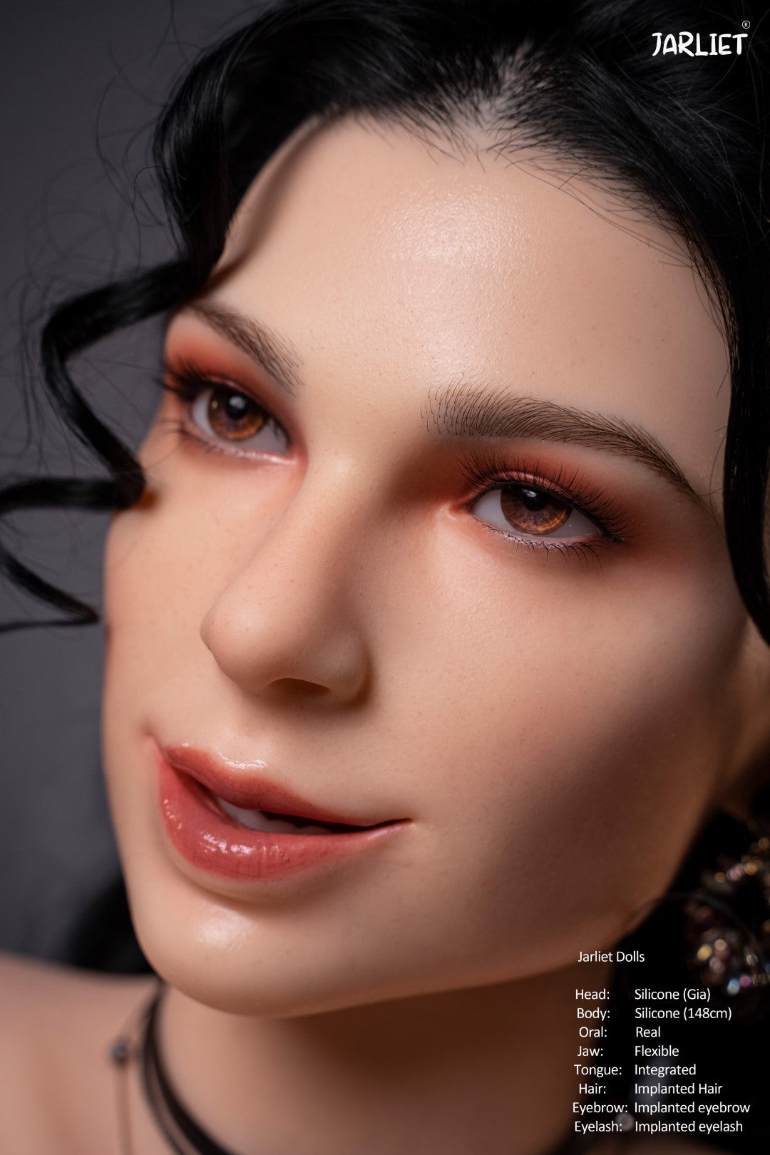 Gia sexdukke (Jarliet 148 cm E-cup silikon)