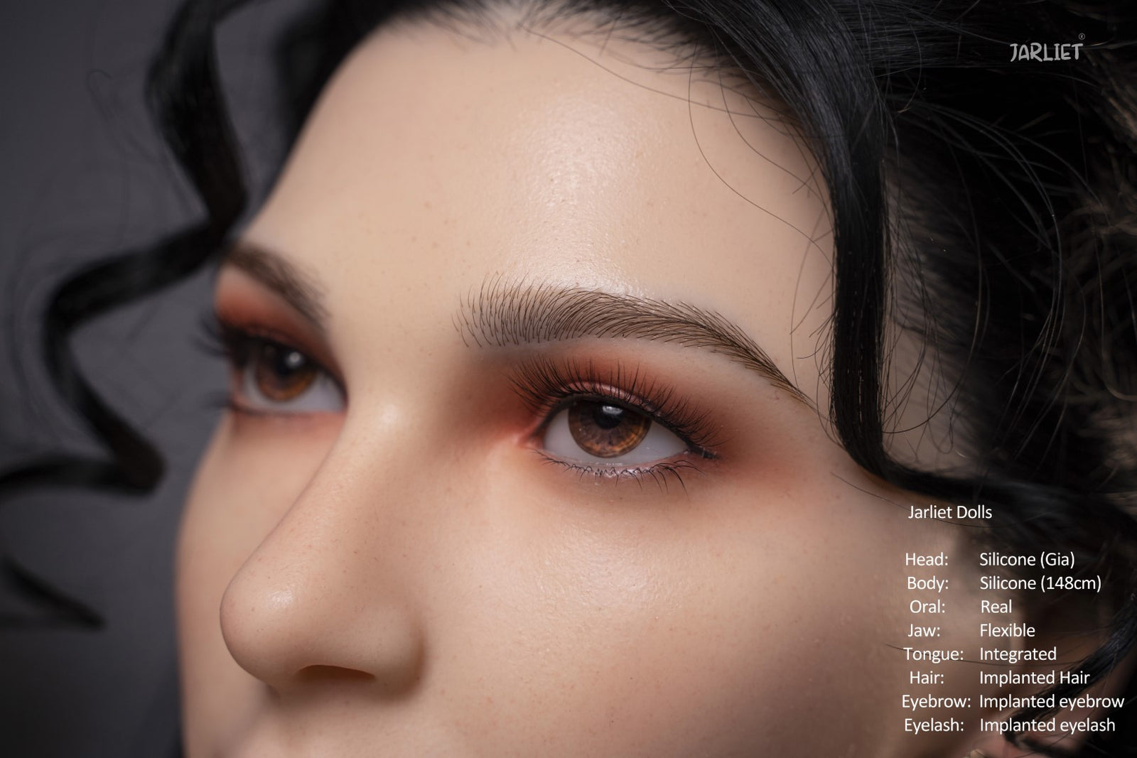 Gia sexdukke (Jarliet 148 cm E-cup silikon)