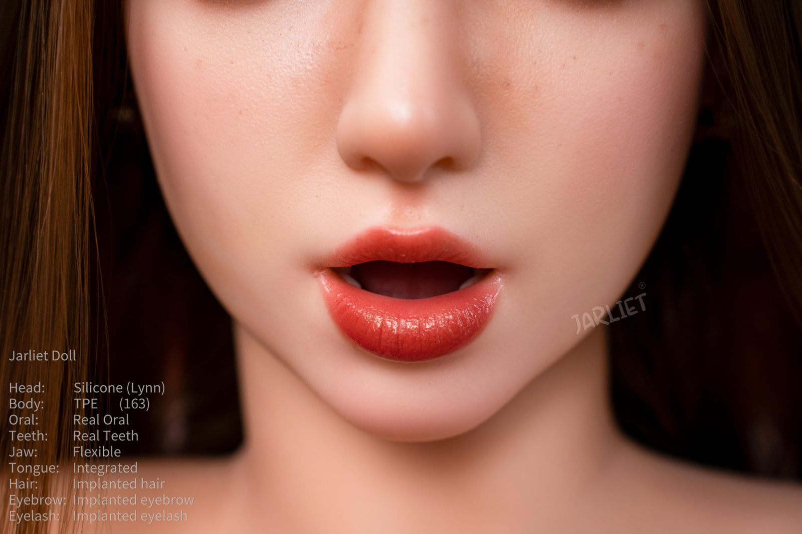 Lynn sexdukke (Jarliet 163 cm D-cup TPE+silikon)