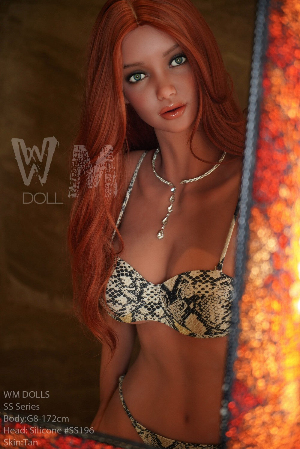 Rebecka sexdukke (WM-Doll 172cm d-cup #SS196 TPE+silikon)