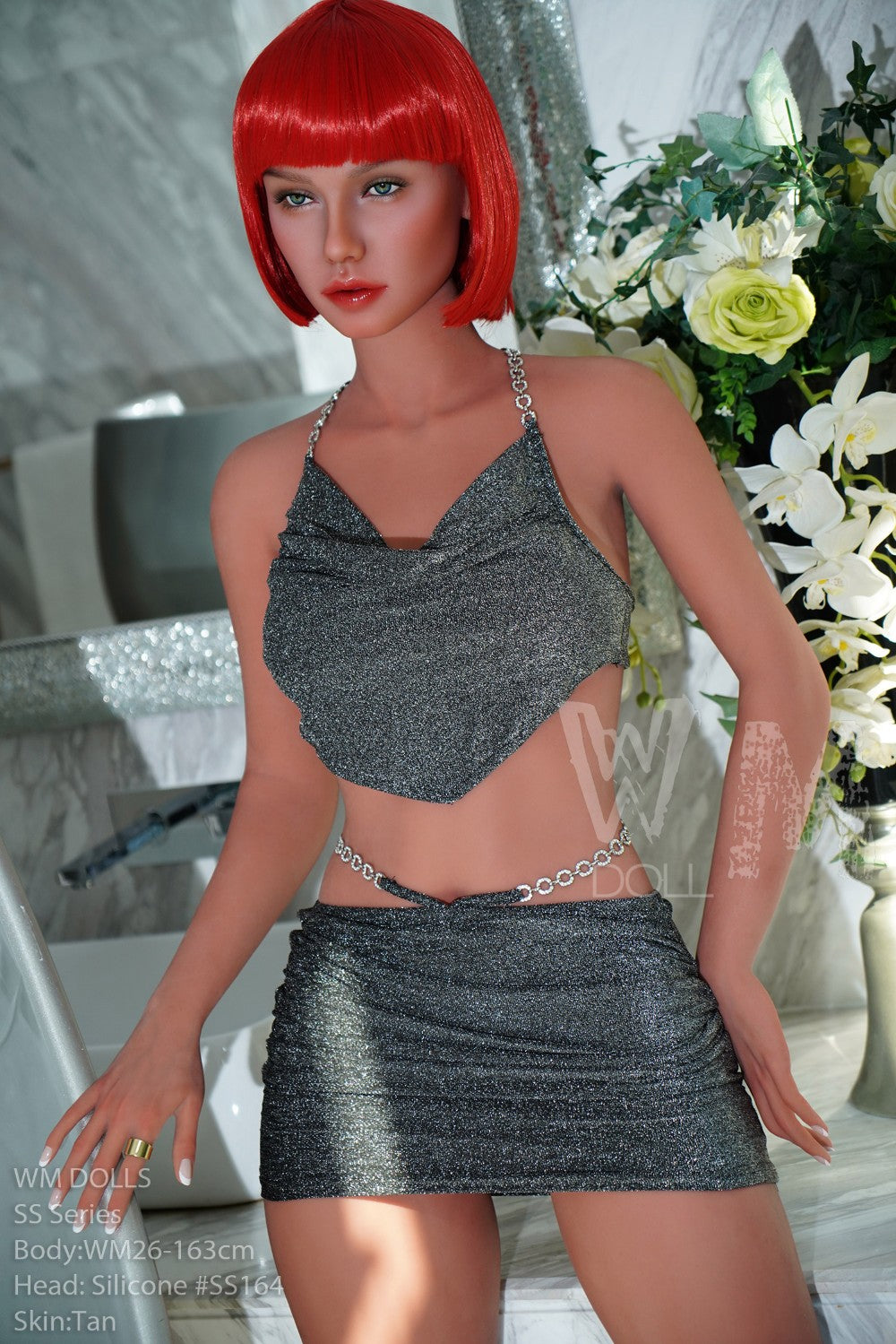 Tess sexdukke (WM-Doll 163cm d-cup #SS164 TPE+silikon)