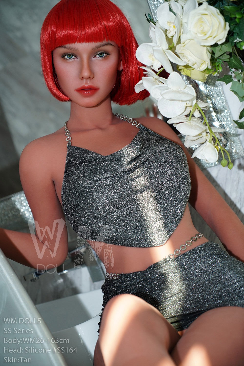 Tess sexdukke (WM-Doll 163cm d-cup #SS164 TPE+silikon)