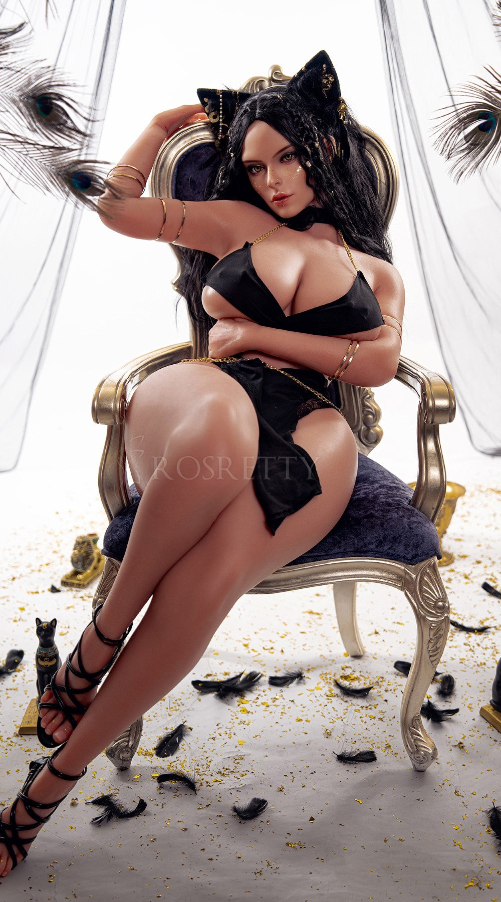 Hebe sexdukke (Rosretty Doll 156 cm D-cup #S17 silikon)