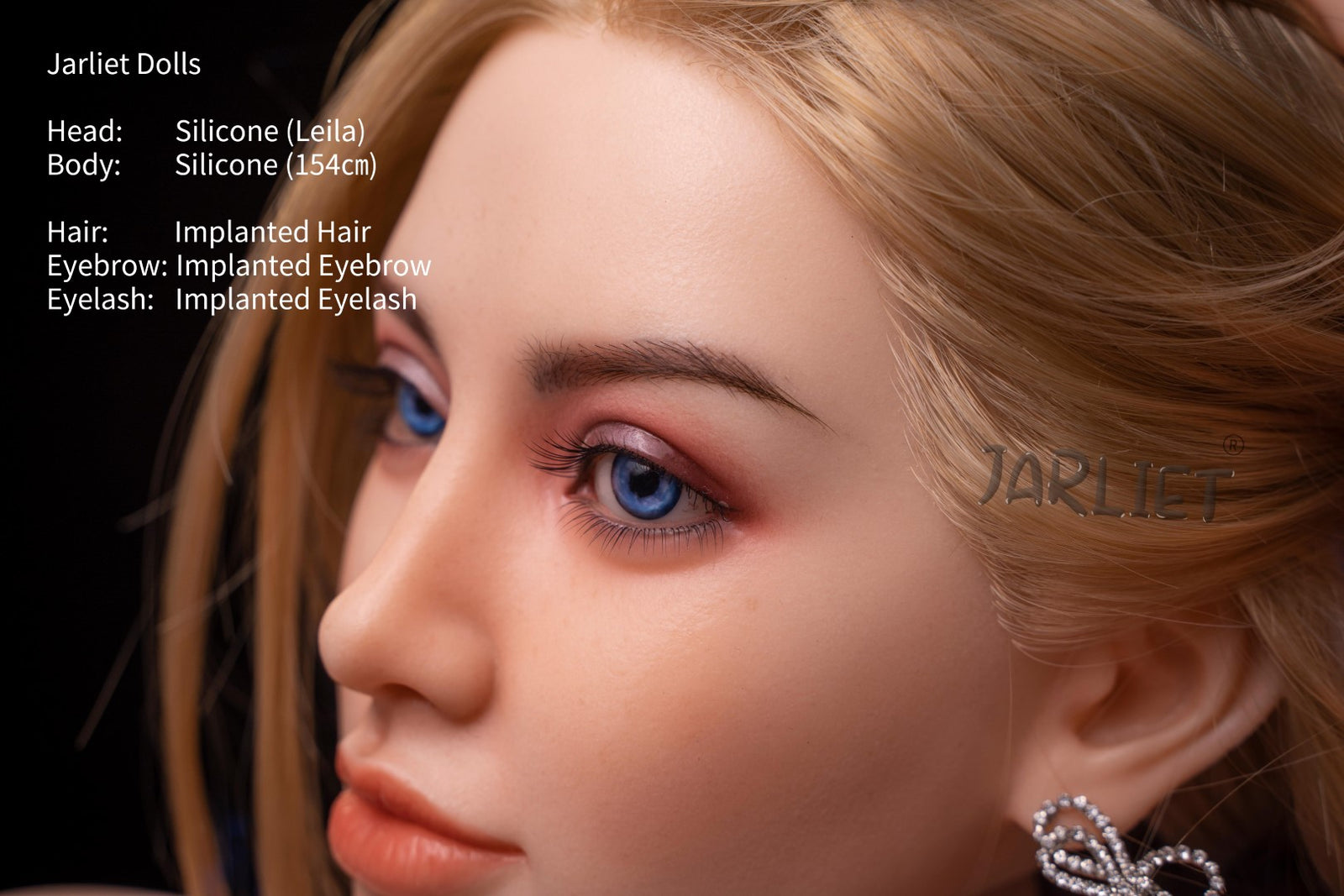 Leila sexdukke (Jarliet 154 cm C-cup silikon)